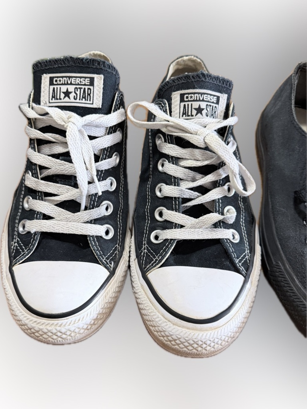 Converse LOT All Star Black & White Low-Top Sneakers